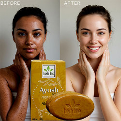 Herbline Ayurvedic Ayush Soap 100g Herbline Ayurvedic Ayush Soap 100g