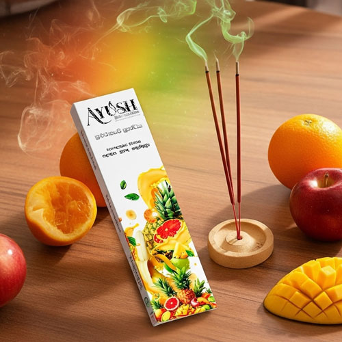 Herbline Ayush Fruit Fragrance Incense Sticks 100 Herbline Ayush Fruit Fragrance Incense Sticks 100