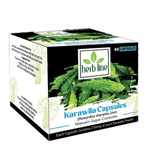 HerbLine Karawila Capsules – Momordica Charantia Linn 250mg HerbLine Karawila Capsules – Momordica Charantia Linn 250mg