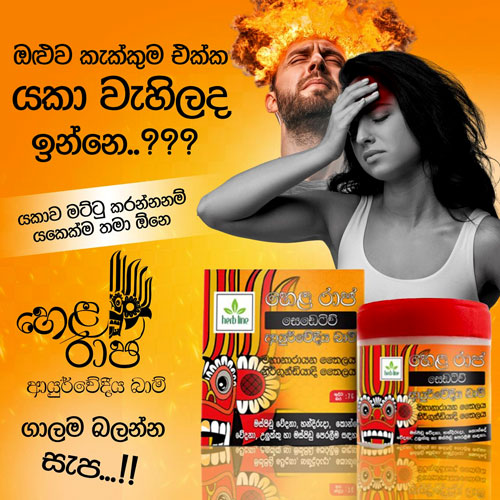 Herbline Hela Raja Sedative Ayurveda Balm