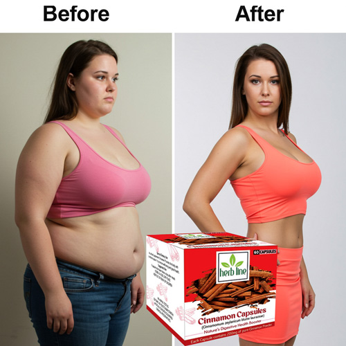 Herbline Cinamon Capsules - 200mg Herbline Cinamon Capsules - 200mg