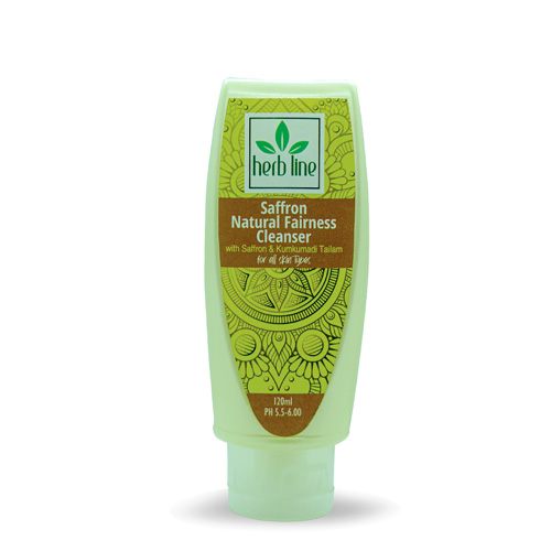 Saffron Natural Fairness Cleanser 120ml