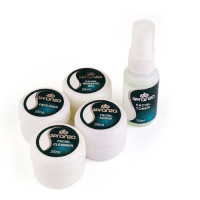 Facial Pack for glowing skin All-in-One Kit by Spranza – Cleanser, Scrub, Face Pack, Gel & Toner