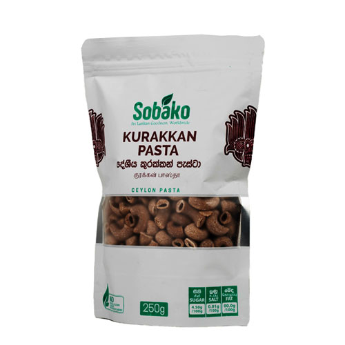 Kurakkan Pasta – Sobako Premium Sri Lankan Healthy Pasta